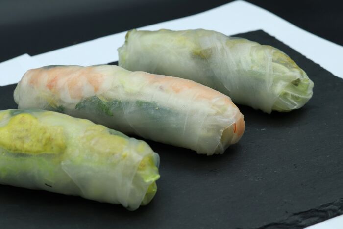 Nos rouleaux de Printemps Au P'tit LAO