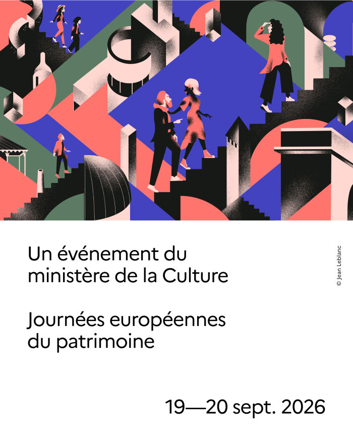 Journées Européennes du Patrimoine 2026 © Illustration : Jean Leblanc