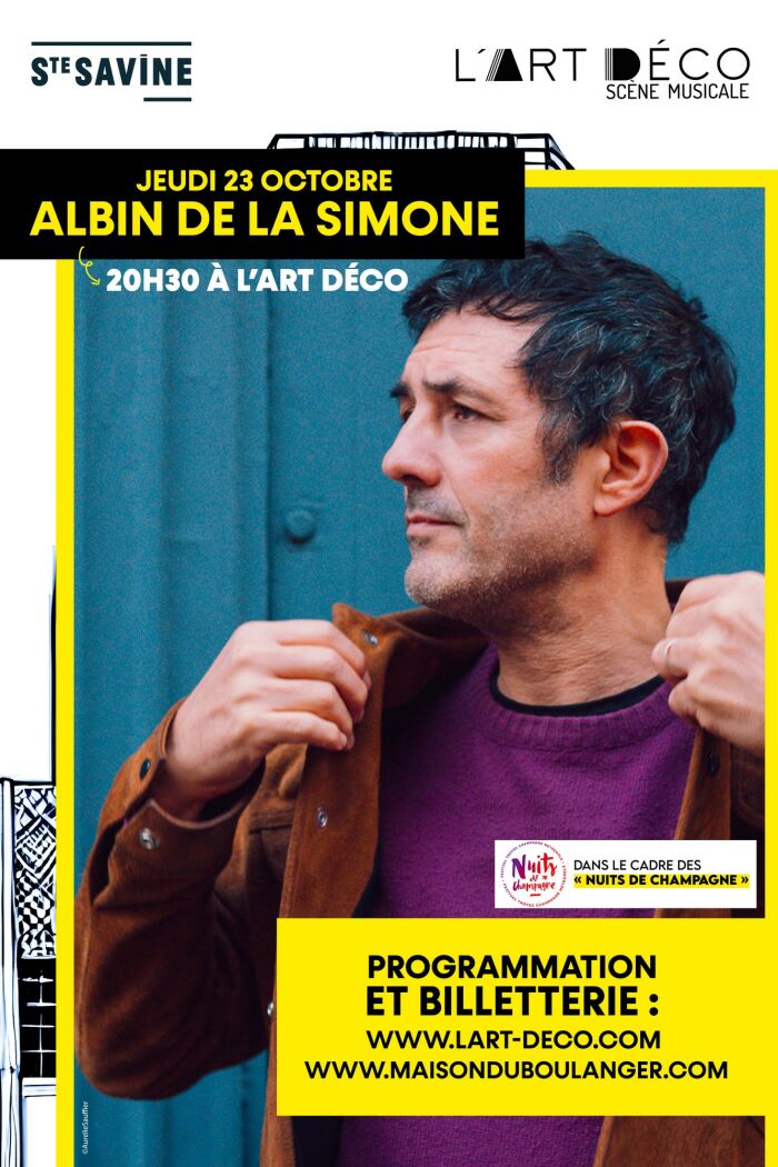Albin de la Simone_Sainte-Savine Mairie de Sainte-Savine / photo ©AurelieSauffier