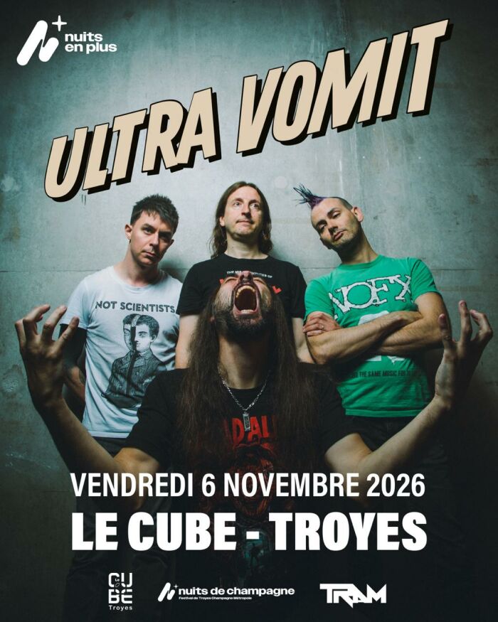 Ultra Vomit_Troyes ©Mathieu Ezan