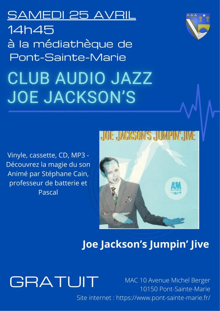 Club audio jazz_Pont-Sainte-Marie Ville de Pont Sainte-Marie