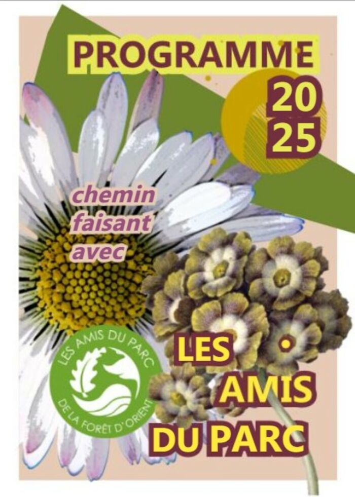affiche © Association Les Amis du parc naturel régional de la Forêt d'Orient