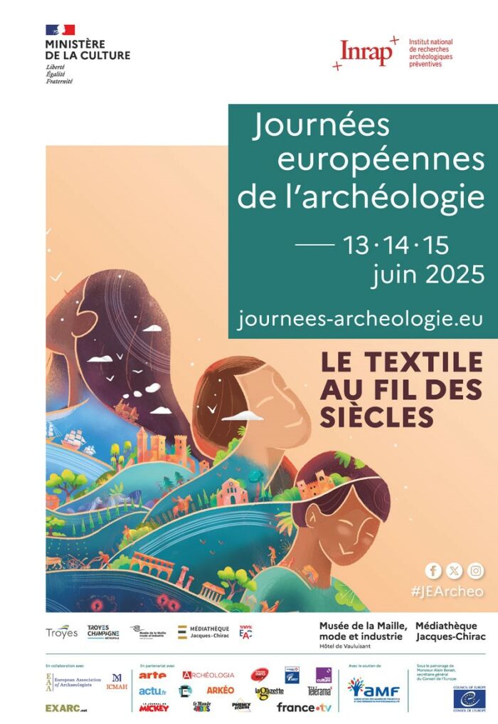Affiche journées archéo © Inrap