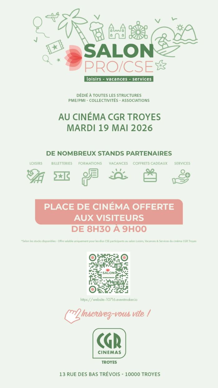 Visuel Salon PRO/CSE CGR