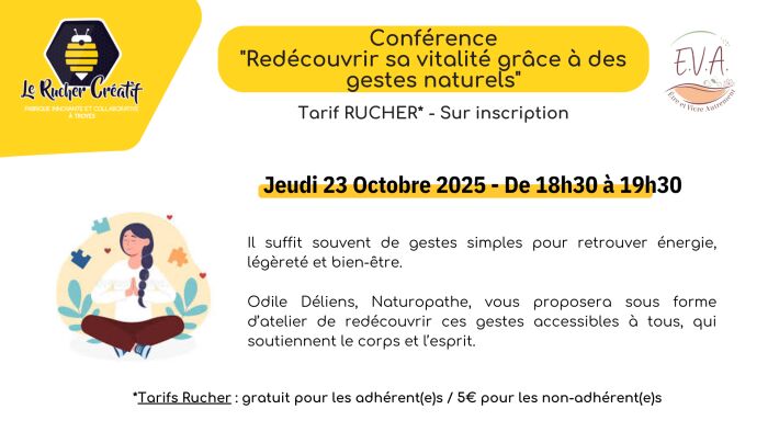 visuel atelier Le Rucher Créatif
