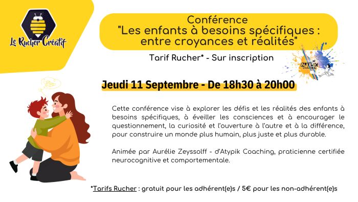 visuel conférence Le Rucher Créatif