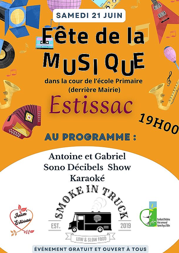 Fête de la Musique_Estissac Syndicat d'Initiative Intercommunal Vanne Pays d'Othe