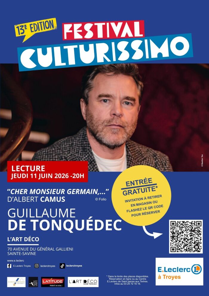 affiche culturissimo ©Bastien Tex