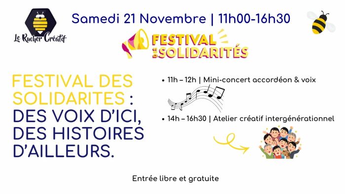des voix d'ici, des histoires d'ailleurs Le Rucher Créatif
