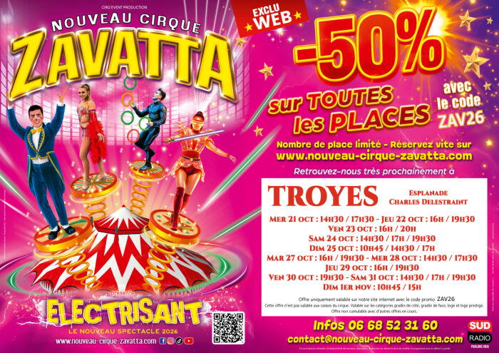 Visuel promo cirque zavatta Cirq'Event