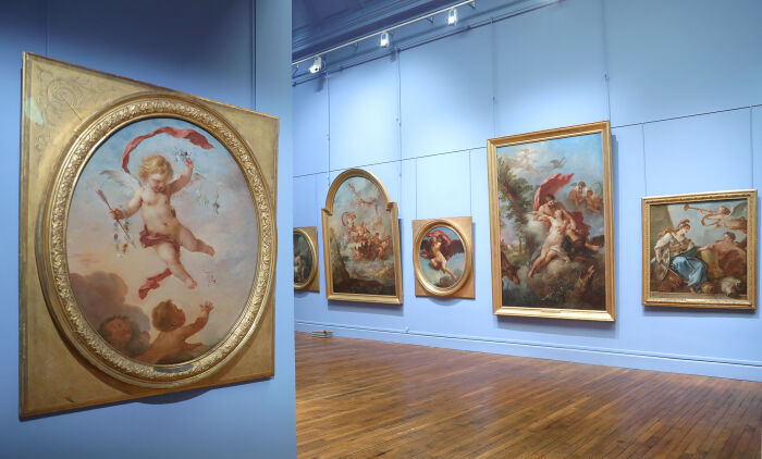 Musée Beaux Arts - Nouvelle disposition grande salle © Carole Bell - Ville de Troyes