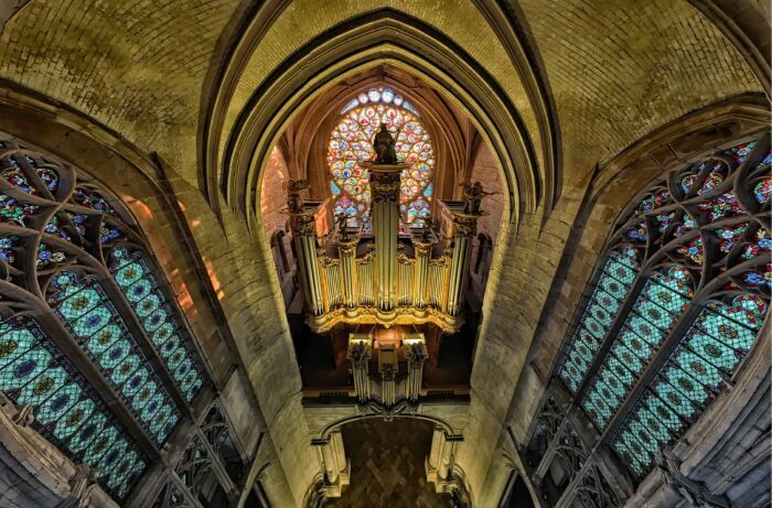Orgue de tribune de la cathédrale de Troyes Augustin Prudhomme