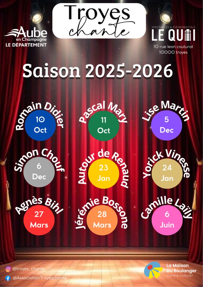 Troyes Chante - Concert Romain Didier_Troyes Troyes Chante