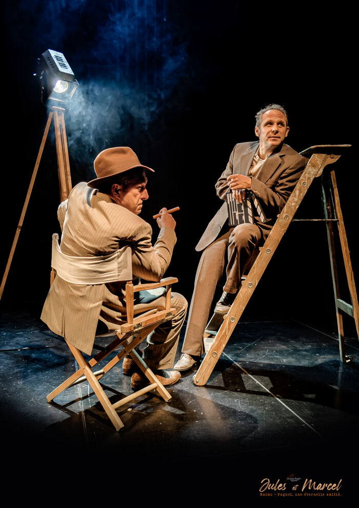 Jules et Marcel – Raimu – Pagnol, une amitié éternelle Compagnie Biagini_La Chapelle-Saint-Luc © Compagnie Biagini