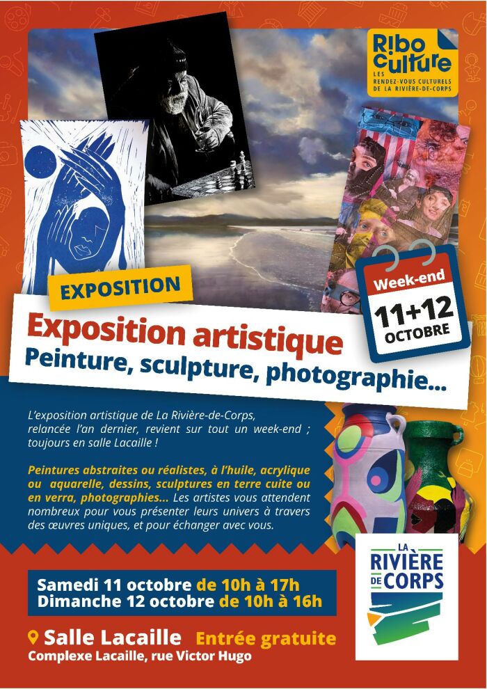 Exposition artistique_La Rivière-de-Corps Ville de La Rivière de Corps