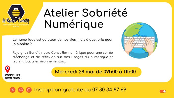 visuel conférence Le Rucher Créatif
