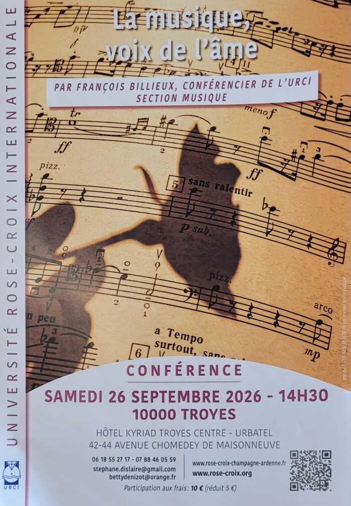 Affiche Université Rose-Croix Internationale