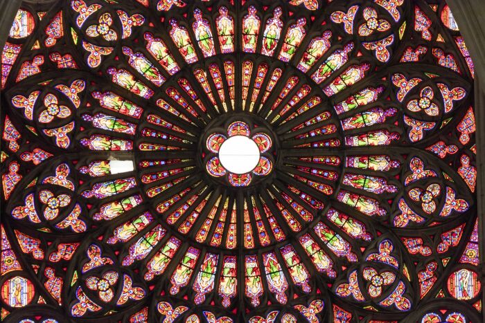 rosace sud de la Cathédrale Saint-Pierre Saint-Paul © Claire Droppert - Troyes La Champagne © Claire Droppert - Troyes La Champagne