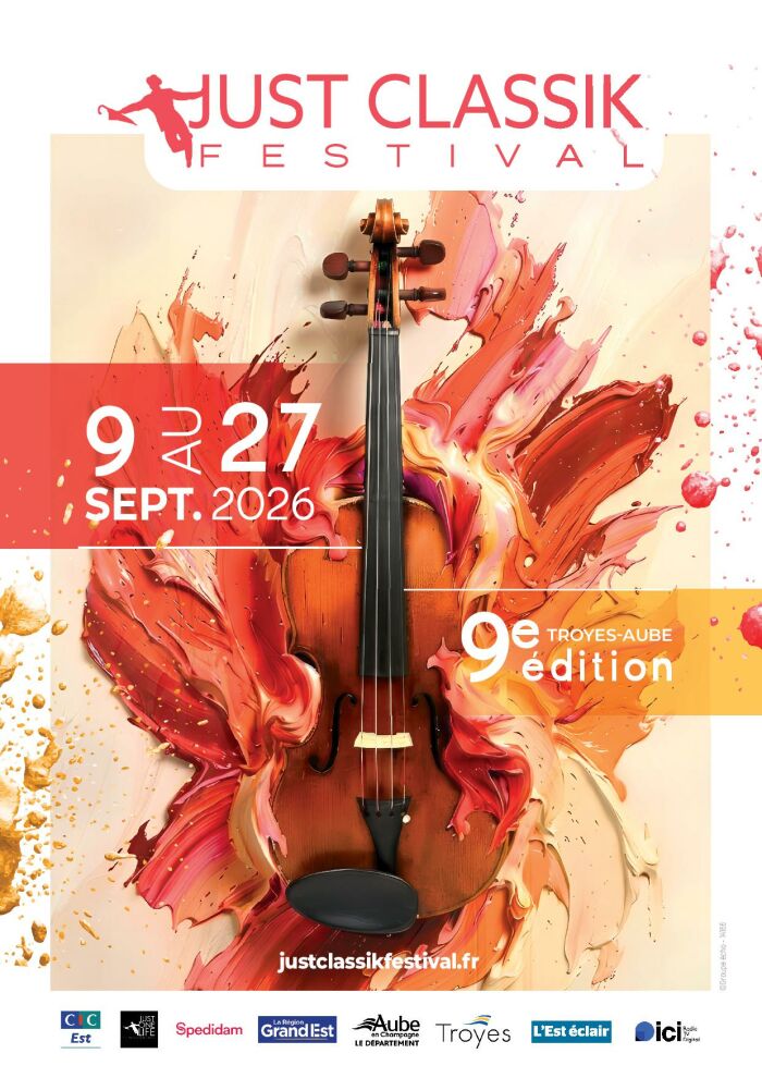 Affiche Just classik Festival 2026 ©Groupe écho
