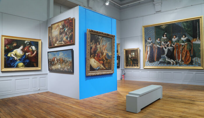 Musée Beaux Arts - Nouvelle museographie grande salle © Carole Bell - Ville de Troyes
