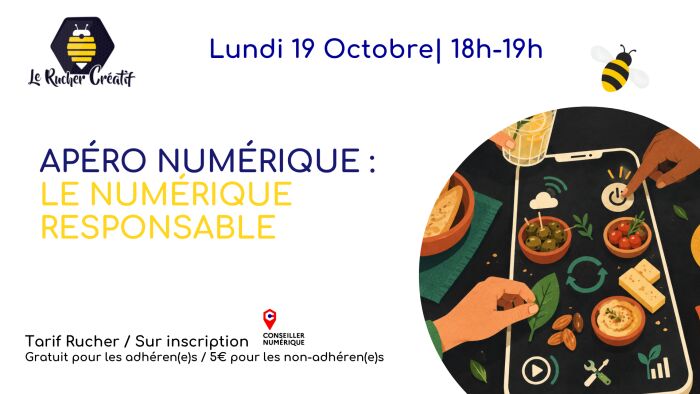 apéro numérique Le Rucher Créatif