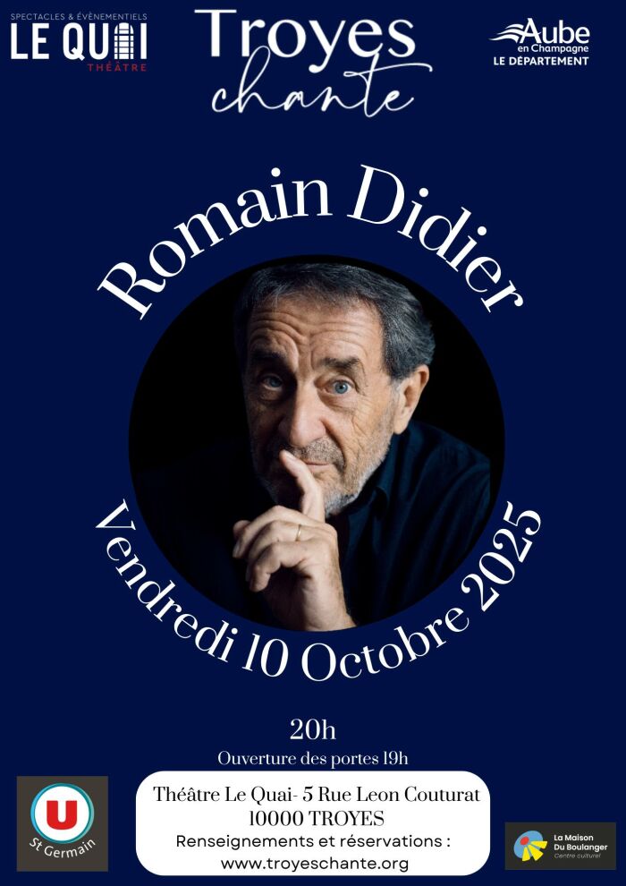 Troyes Chante - Concert Romain Didier_Troyes Troyes Chante