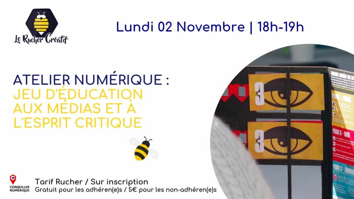atelier numérique Le Rucher Créatif