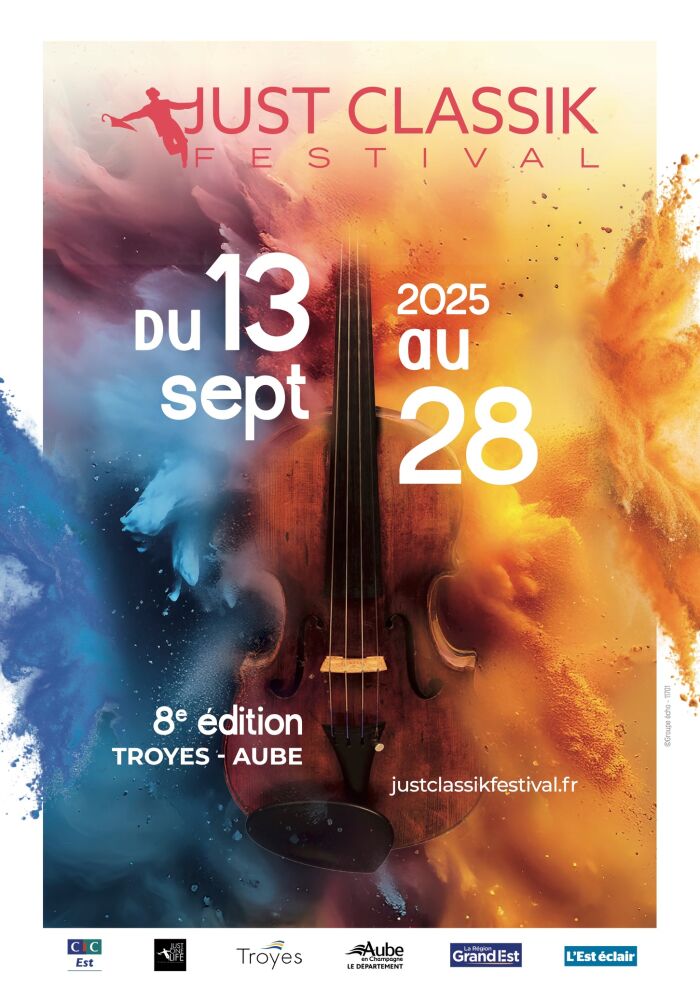 Affiche Just classik Festival 2025 ©Groupe écho