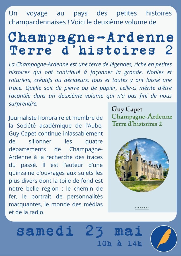 Guy Capet en dédicace_Troyes Maison de la Presse - Troyes