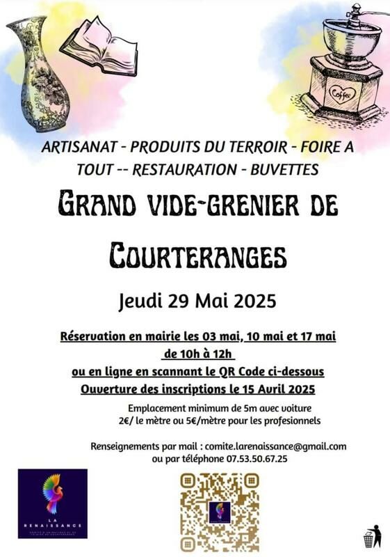 Vide-greniers_Courteranges La Renaissance
