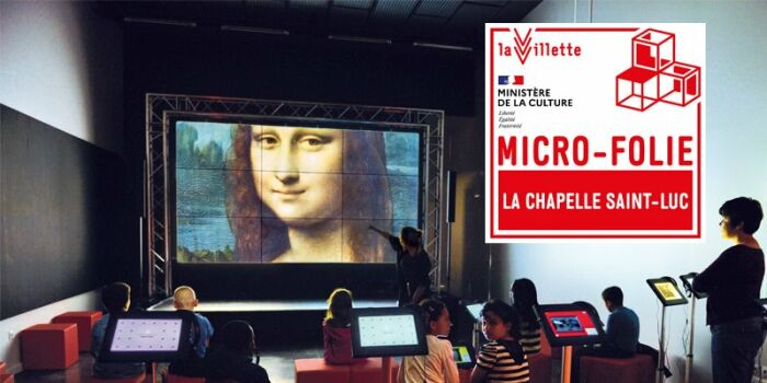 Visuel Micro-Folie de la Chapelle St Luc Ville de la Chapelle St Luc