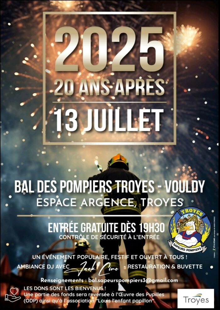 Bal des Pompiers Troyes Vouldy_Troyes © KheoCom - Handi Conseils
