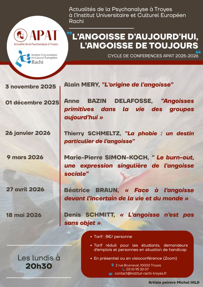 affiche séminaire Elena Signori