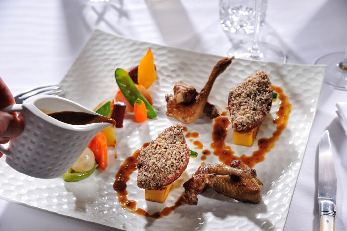 Plat.JPG © Auberge du lac