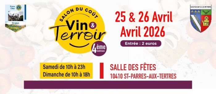 Salon du Goût - Vin & Terroir_Saint-Parres-aux-Tertres Lions Club Troyes Vauluisant
