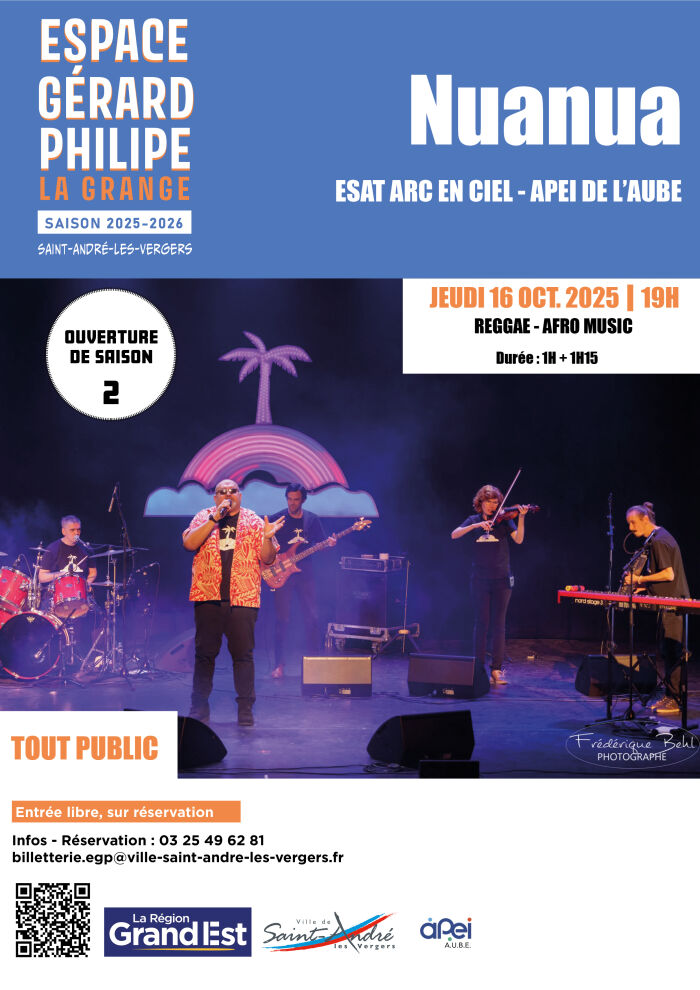 affiche nuanua Service communication - Ville de St André les Vergers - ©Frédérique Behl Photographie