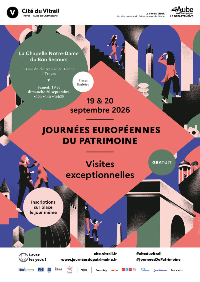 La Chapelle Notre-Dame du Bon Secours - JEP 2026_Troyes Illustration : Jean Leblanc