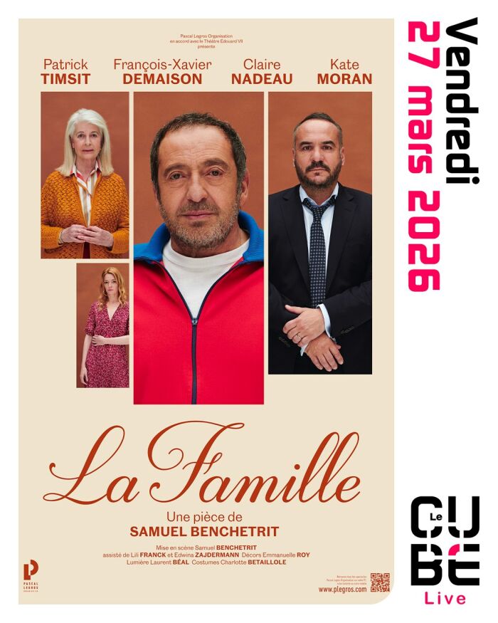 Affiche La Famille Communication_Le Cube