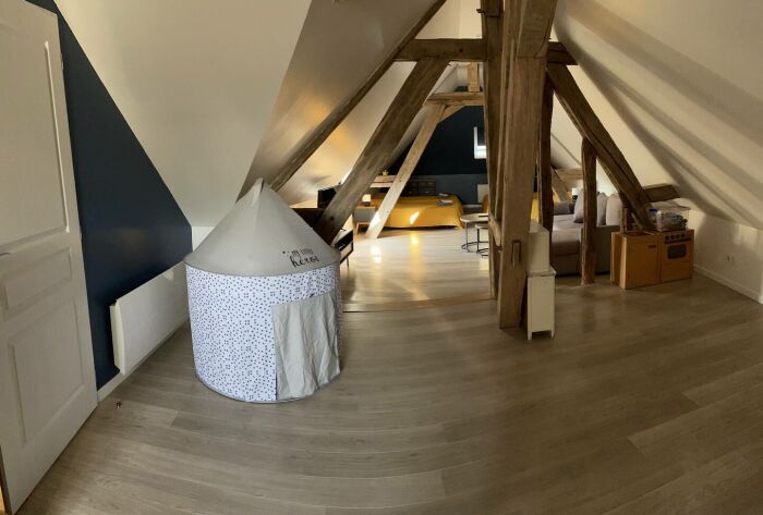 Maison champenoise avec salle de jeux, proche lac_Montreuil-sur-Barse © F. Canaud
