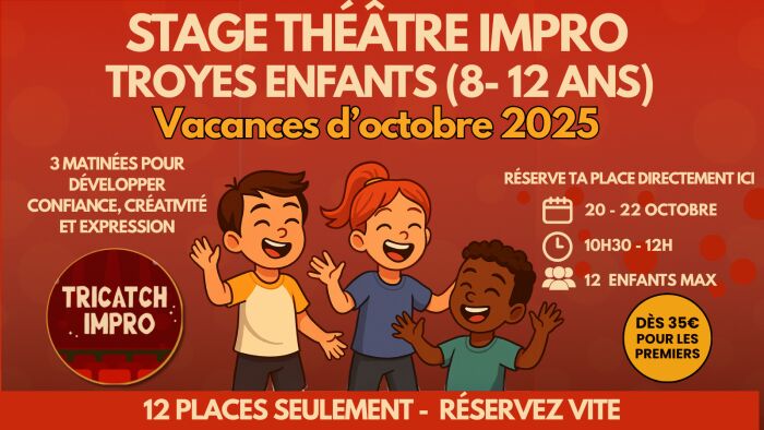 Stage Impro junior Tricatch impro