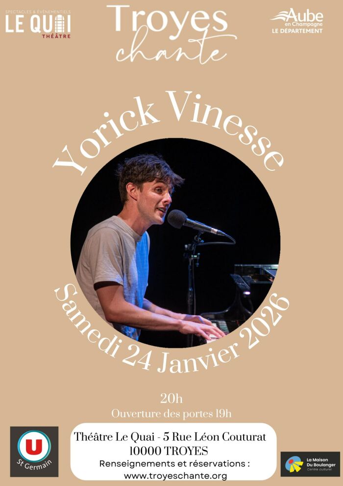 Troyes Chante - Concert Yorick Vinesse_Troyes Troyes Chante