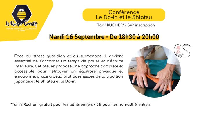 visuel atelier-conférence Le Rucher Créatif