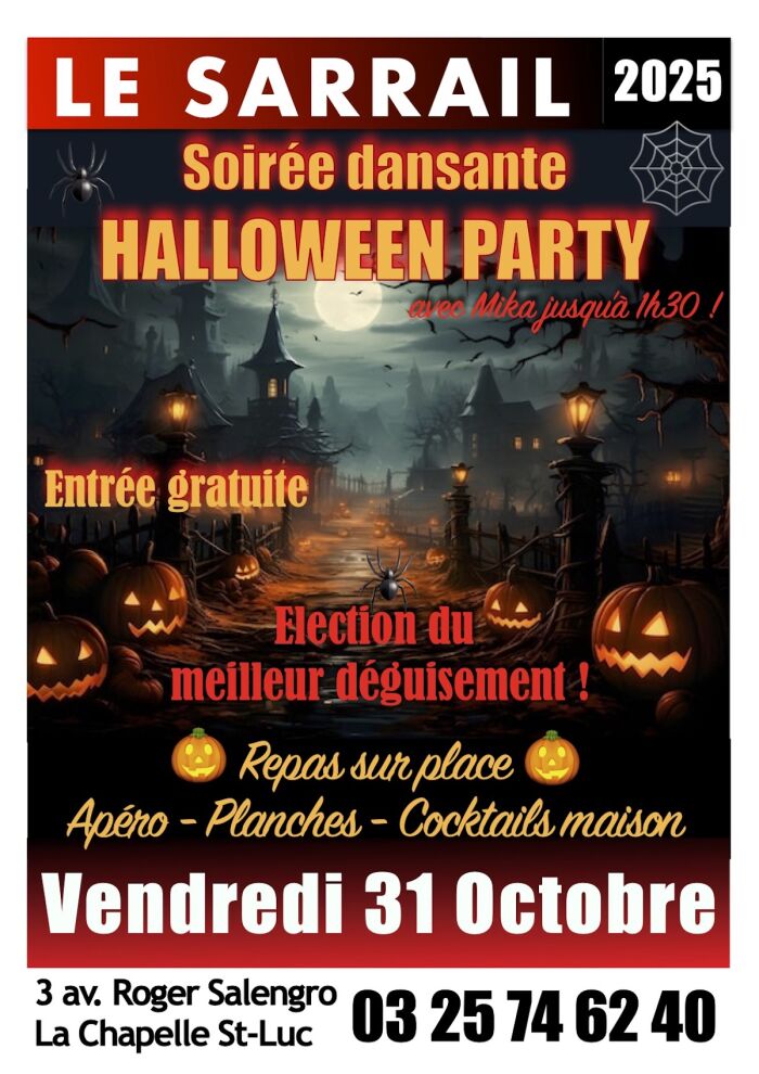 affiche soirée dansante Le Sarrail affiche soirée dansante Le Sarrail