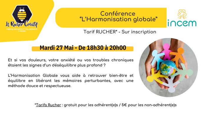 visuel conférence Le Rucher Créatif