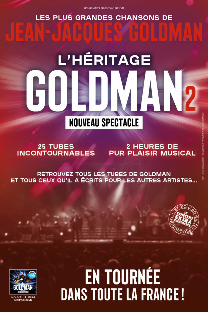 Affiche l'héritage Goldman 2 © HARACOM - Photos : © Alexandre Moulard