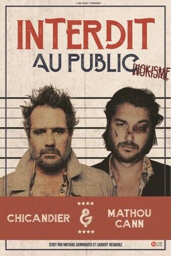 Affiche spectacle Le Troyes Fois Plus à l'Ouest