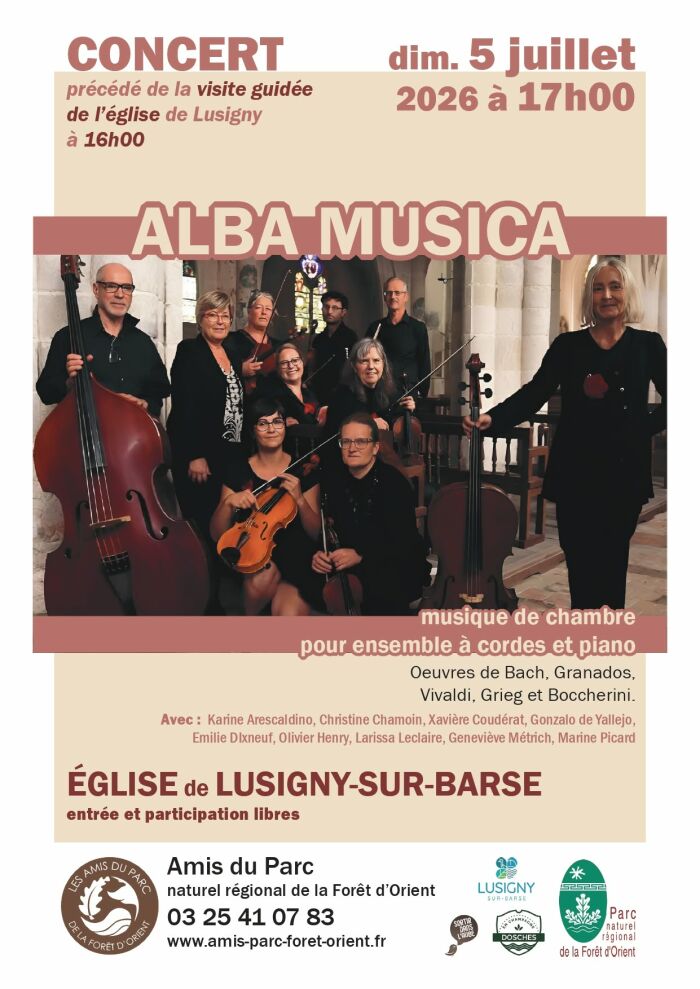 Visite et concert_Lusigny-sur-Barse AAPNRFO