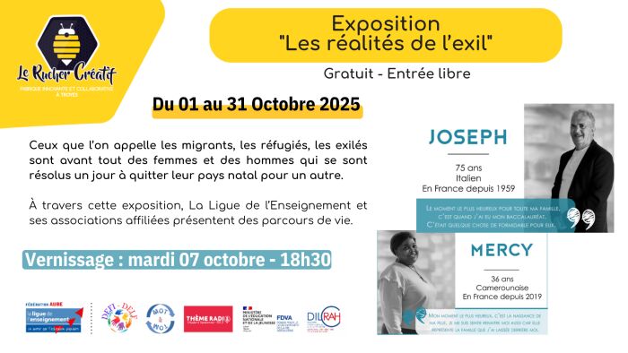visuel expo Le Rucher Créatif