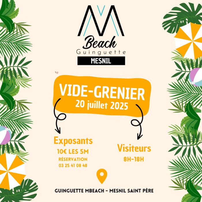 Vide-greniers_Mesnil-Saint-Père M Beach