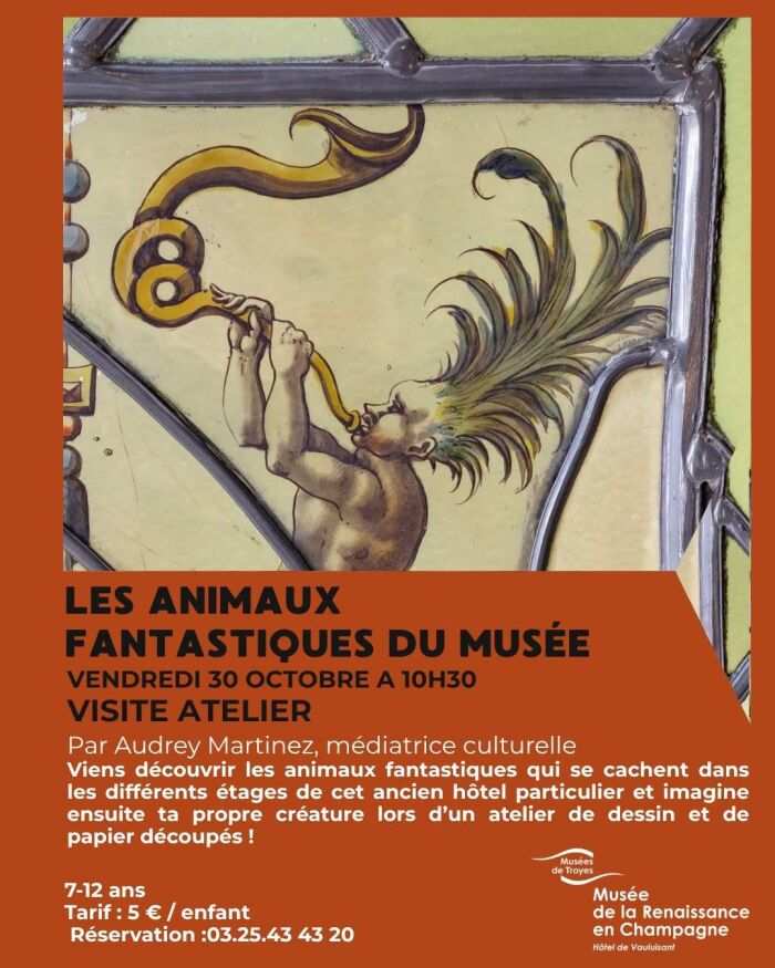 Visite atelier : Les animaux fantastiques du musée_Troyes Musées de Troyes